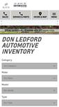 Mobile Screenshot of donledford.com